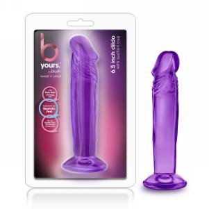 Sweet N' Small 6 Inch Dildo with Suction Cup - Purple
