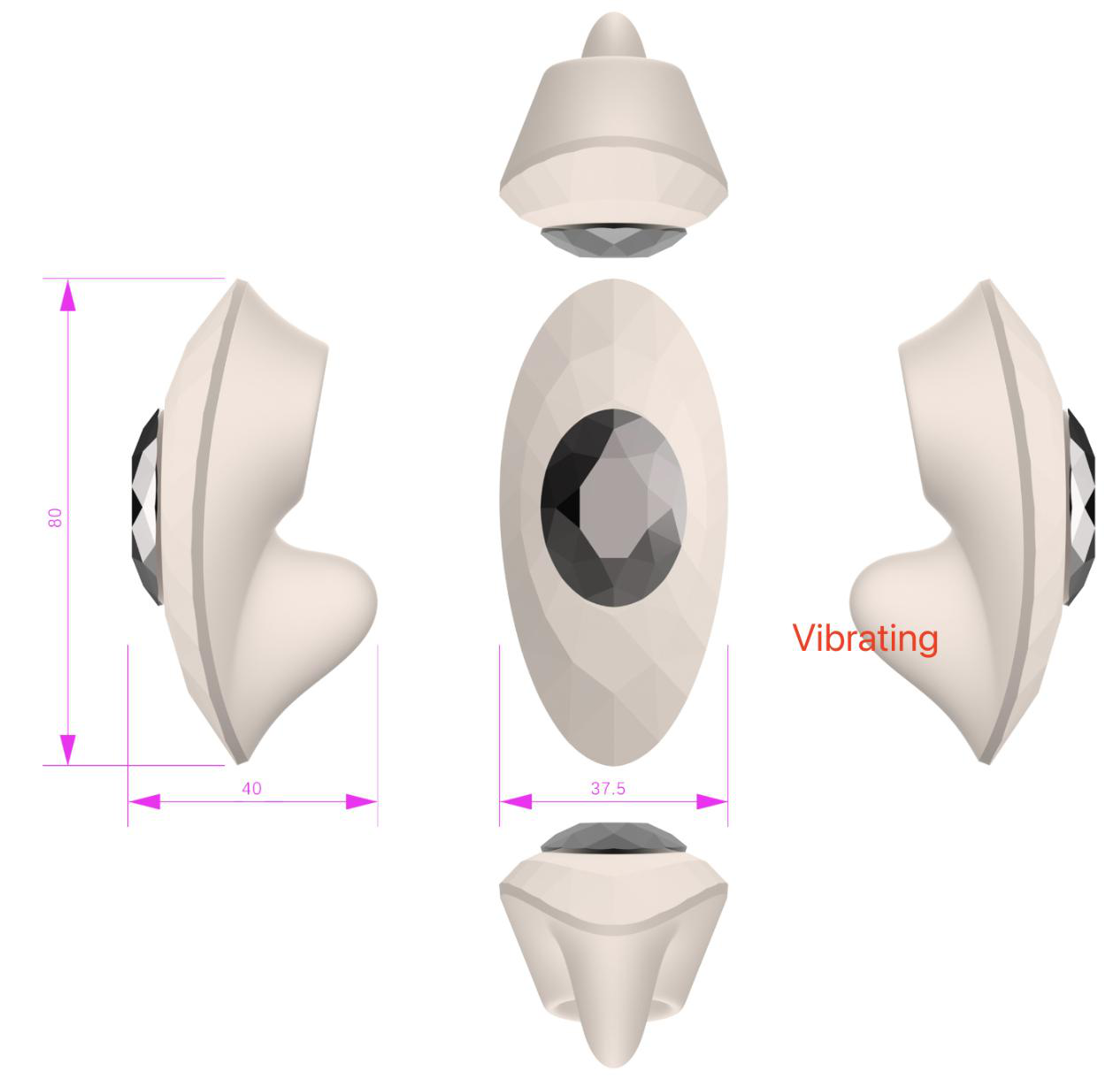Flapping Tapping Vibrator