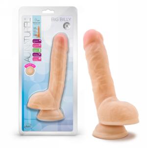 Au Naturel Big Billy 9" Sensa Feel Dildo - Beige