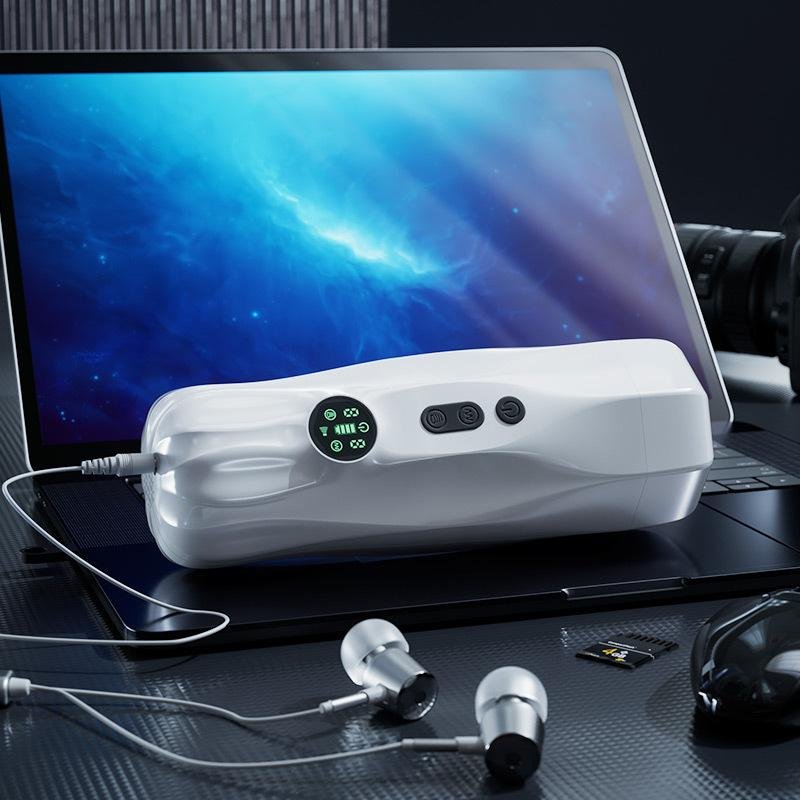 The Upgraded Sucking Male Masturbator