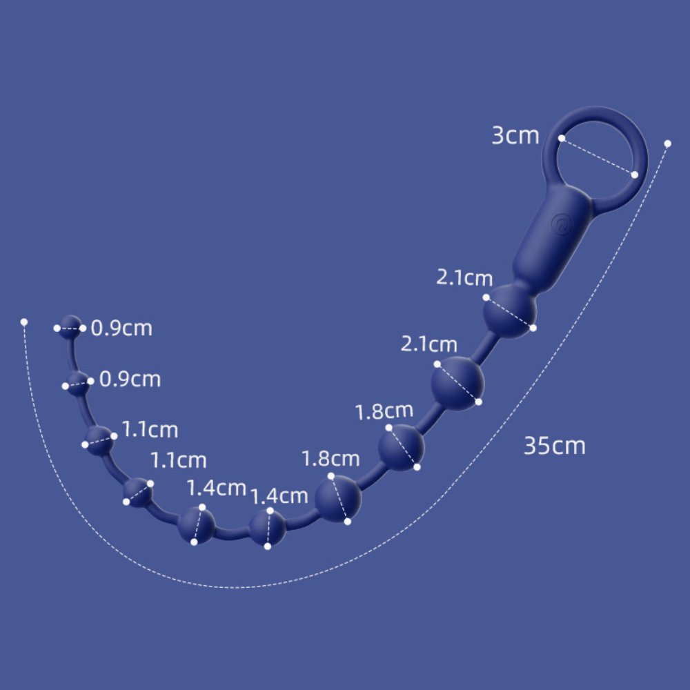 TB-A355 Vibrating Anal Beads