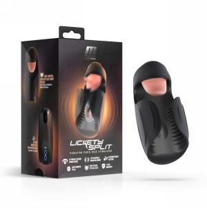 Vibrating Masturbator with Tongue Teasing - M for Men Lickety Split