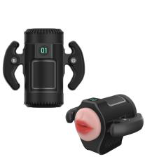 Esports Double-Headed Masturbator with Telescopic and Vibrating