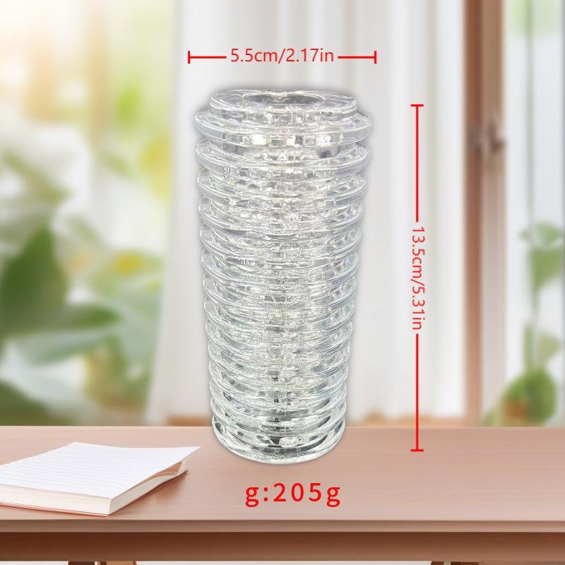 TB-1161 Crystal See-through Male Masturbator