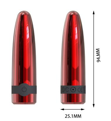 Pointed Bullet Vibrator (Flat Bottom)