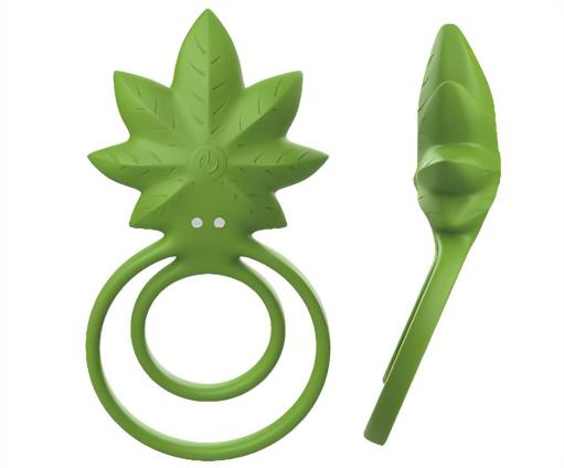 Prostate Stimulator & Cock Ring 12.3x6.6x4cm Silicone