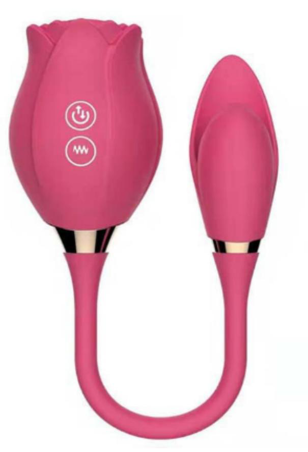 Rose Egg Suction Vibrator - Suction
