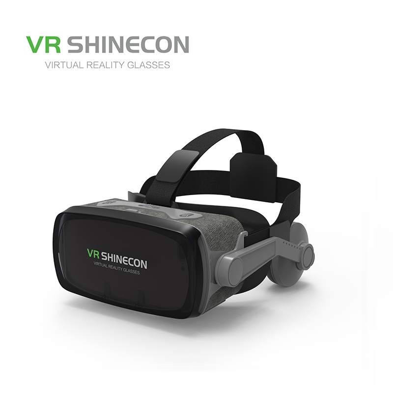 VR Headset with Artificial Leather Cushioning
