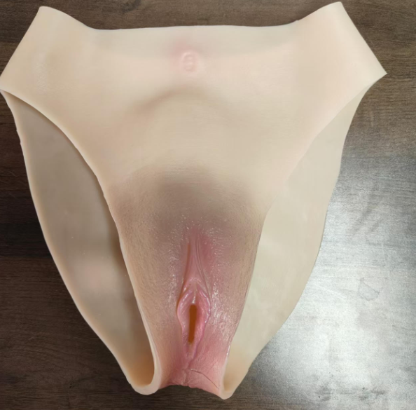 Realistic Vagina Masturbator with Catheter — 2