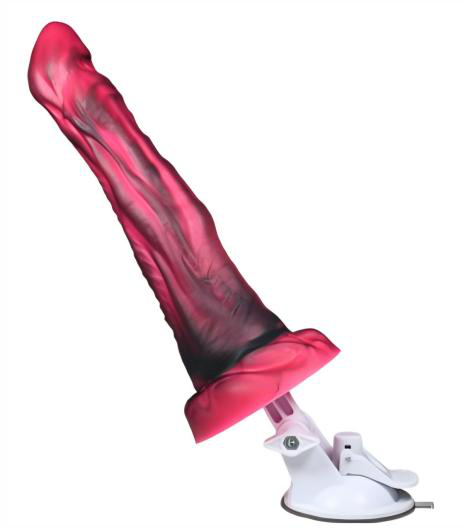 Heated Telescopic Vibrating Dildo