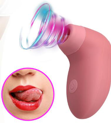 Lisa Sucking and Tongue Licking Vibrator - Suction