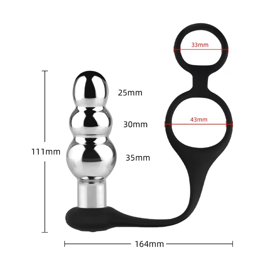 VibraControl Pro: 10-Frequency Vibrations, Remote Control, Waterproof