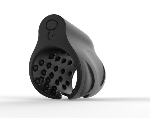 Material: Silicone + ABS *Size: 85*35mm *Net weight: 93.4g *Power supply: USB charging *Function: 10-frequency vibration