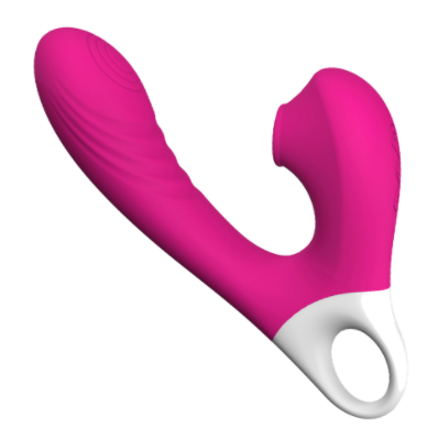 10-frequency vibration + 10-frequency beating + 5-frequency sucking masturbation vibration massage stick