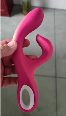 Liquid Silicone Double Shock Vibrator