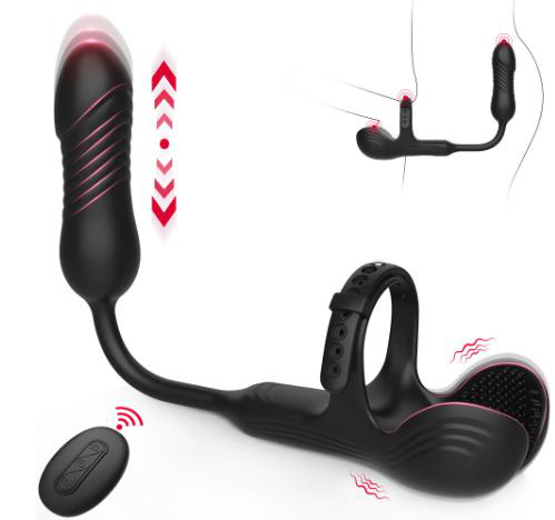 Thrusting Vibrator with Remote Control