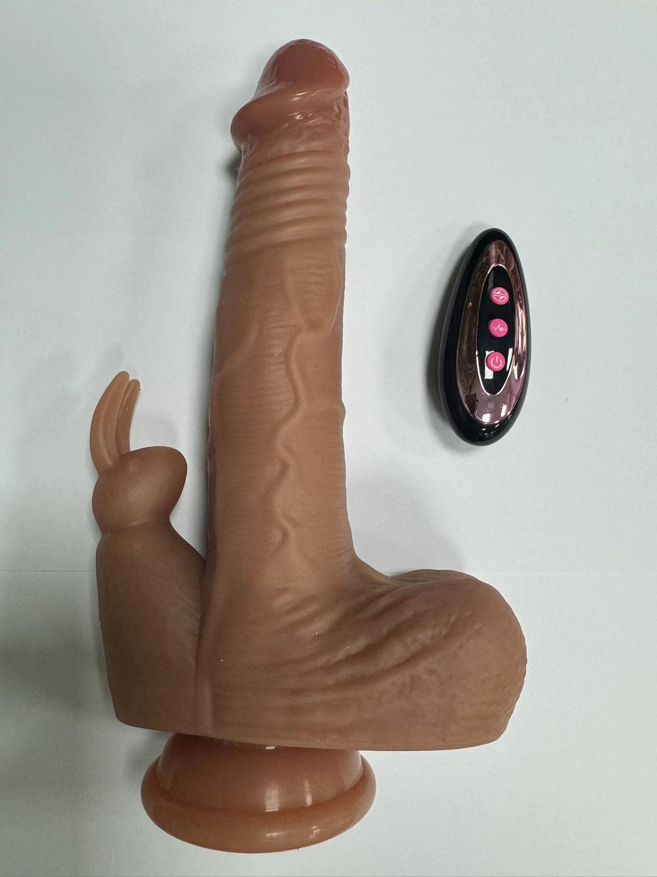 Telescopic Swinging Heating Vibrator with Remote Control