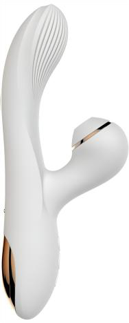 21.6cm Silicone Vibrator with Suction