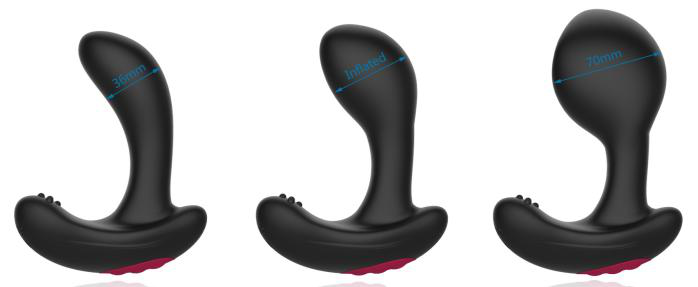 Ryan Inflatable Vibrating Anal Toy — 2