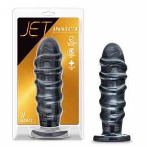 Annihilator Dildo - Carbon Metallic Black — 2