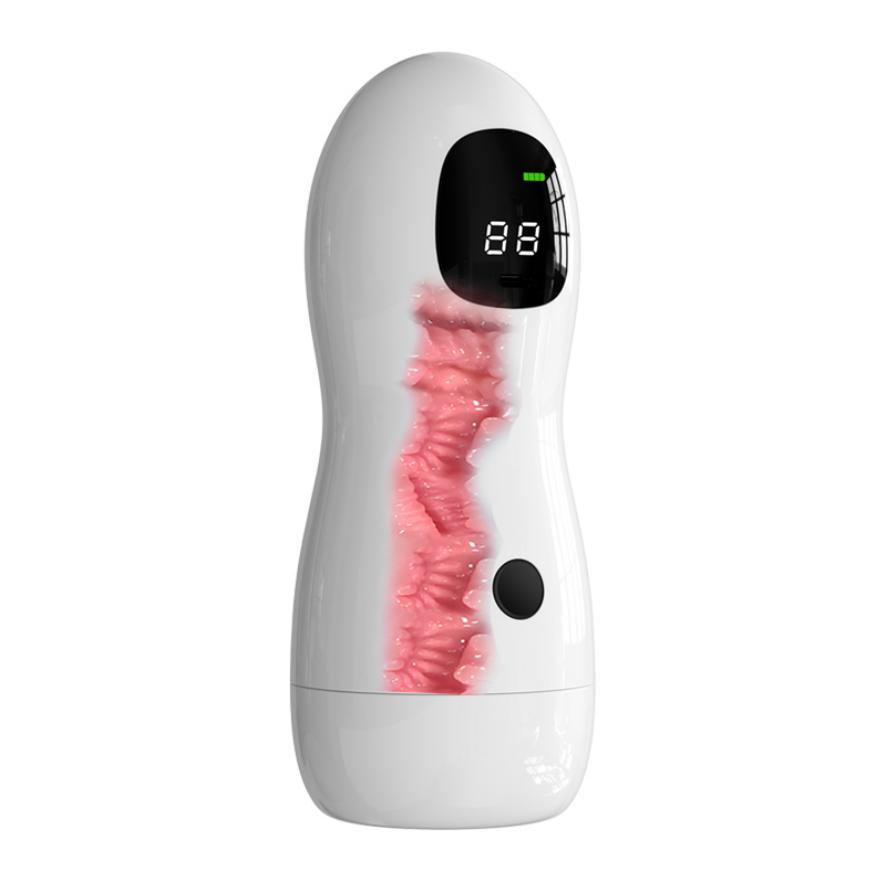 Rotating & Telescoping Masturbator - Pocket