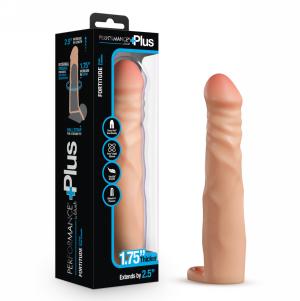 2.5 Inch Silicone Penis Extender - Beige