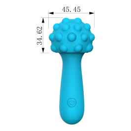 Material: Silicone Size: 104*45mm Weight:69g Function description: 10 frequency vibration Charging mode：Pin Charging