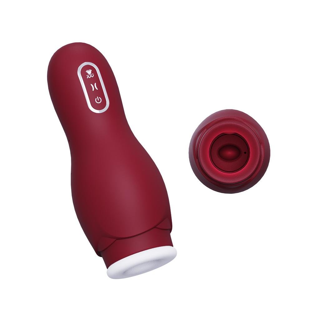The Life-like Blowjob Stimulator With Glans Stimulation and Strong Vibration