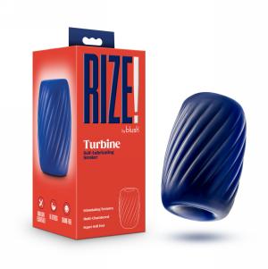Turbine Self-Lubricating Stroker - Blue
