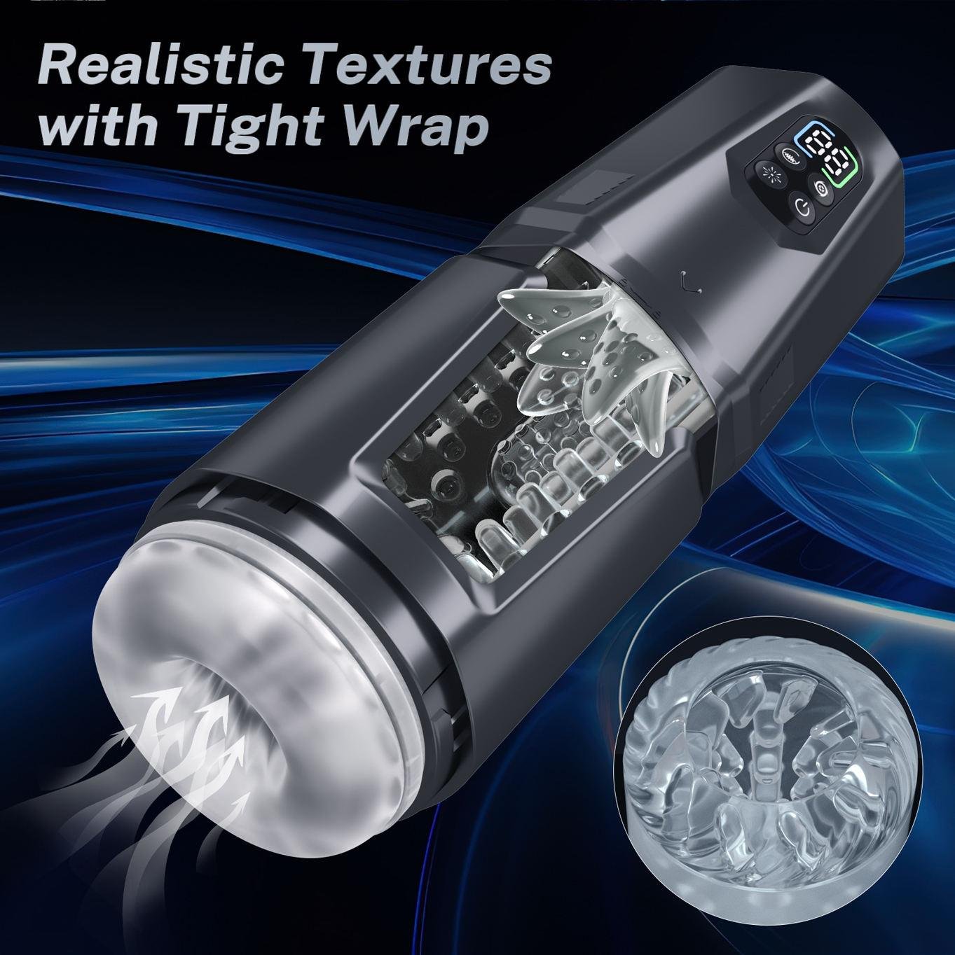 TB-1126 The Electra Stim Male Masturbator