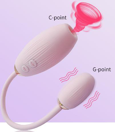Lora Vibrator with Sucking - Suction