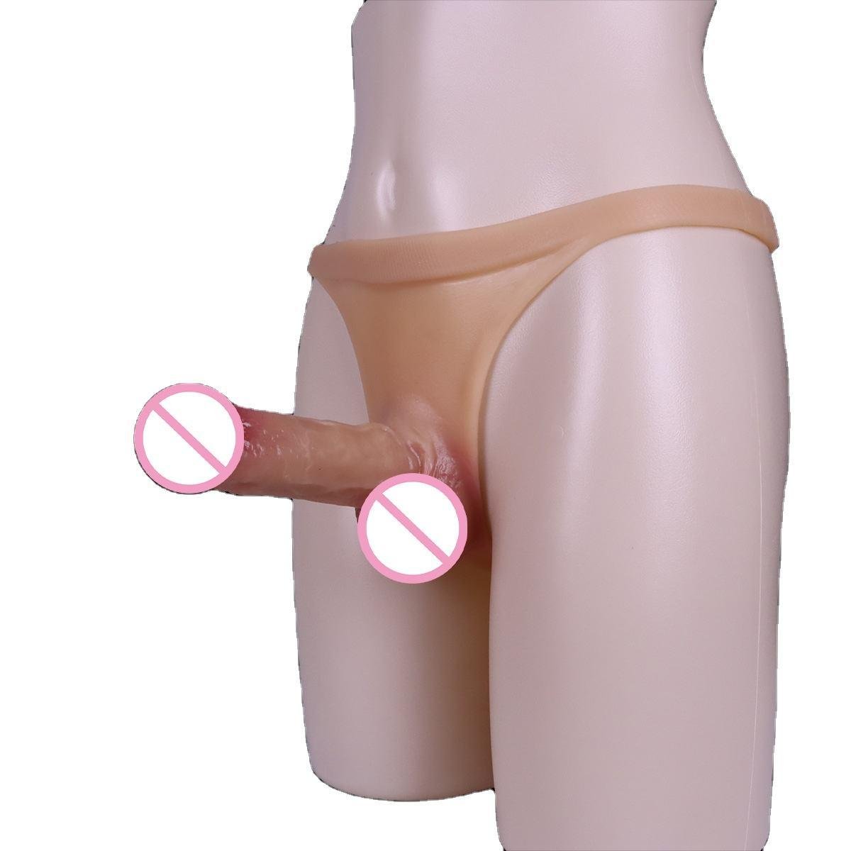 TB-A366 Wearable Silicone Dildo - Strap-on