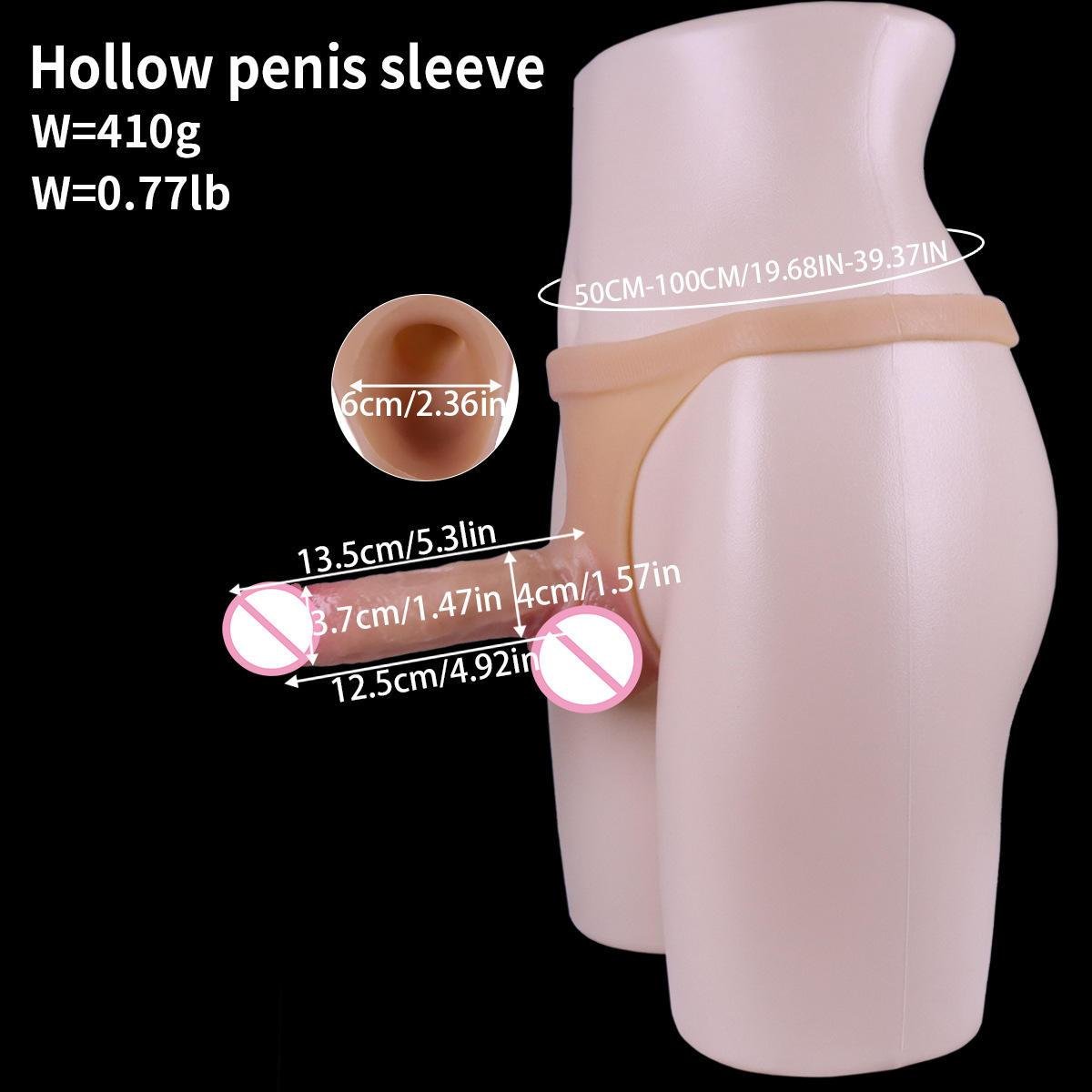 TB-A366 Wearable Silicone Dildo