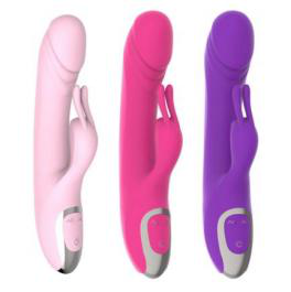 Dual Vibration Silicone Vibrator