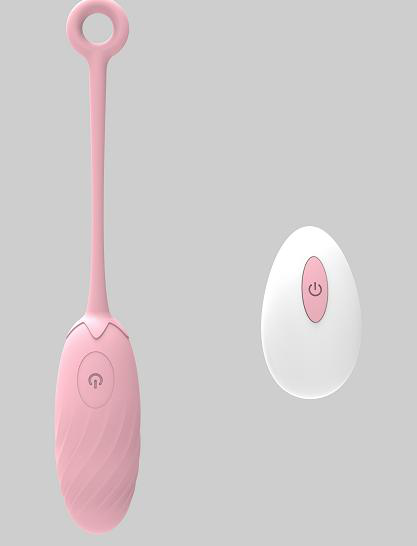 Remote Control Vibrating Egg — purple+re d