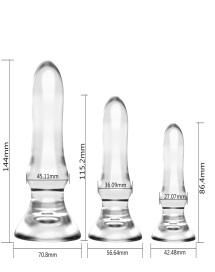 Transparent TPE Dildo (Small)