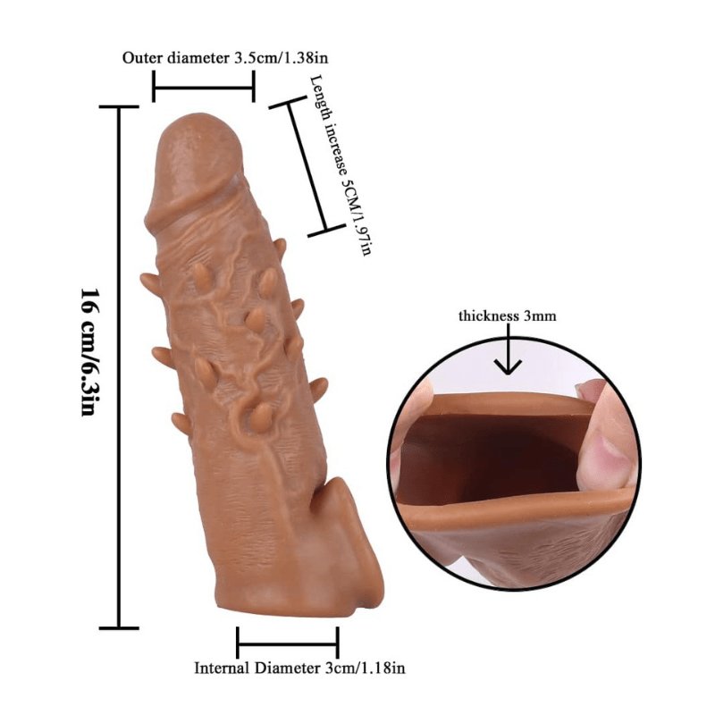 TB-A061 TPE Penis Sleeve