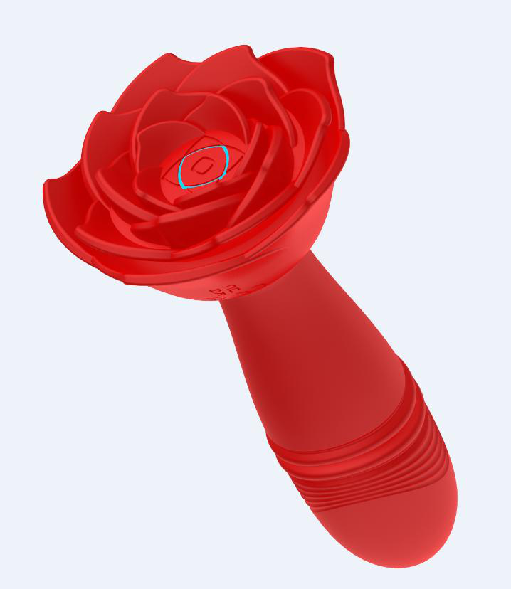 Pointed flower retractable anal plug