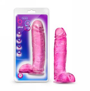 Plus Big n' Bulky Pink Dildo