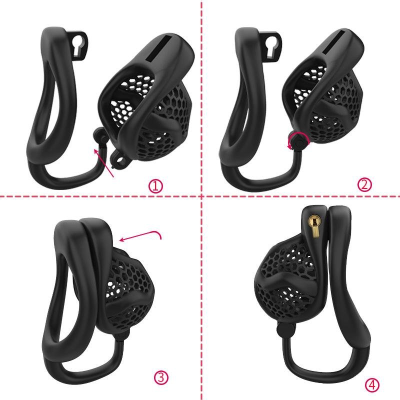 TB-B184B Chastity Cage