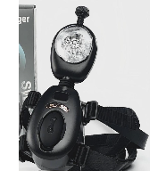 Thrusting masturbator with belts