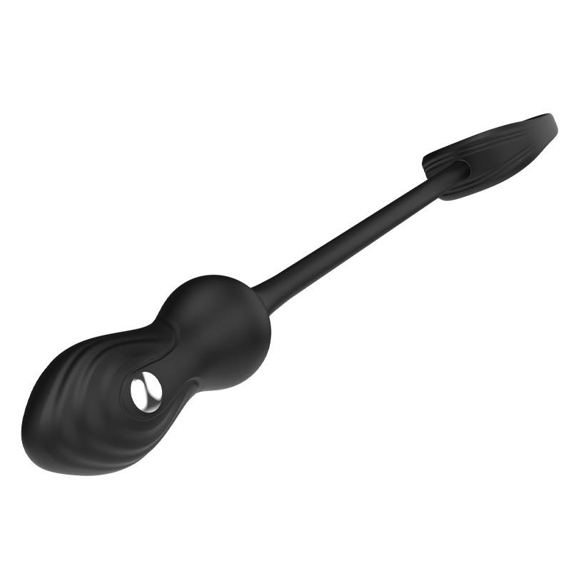 TB-C373 Vibrating anal beads with attached cock ring and wireless control