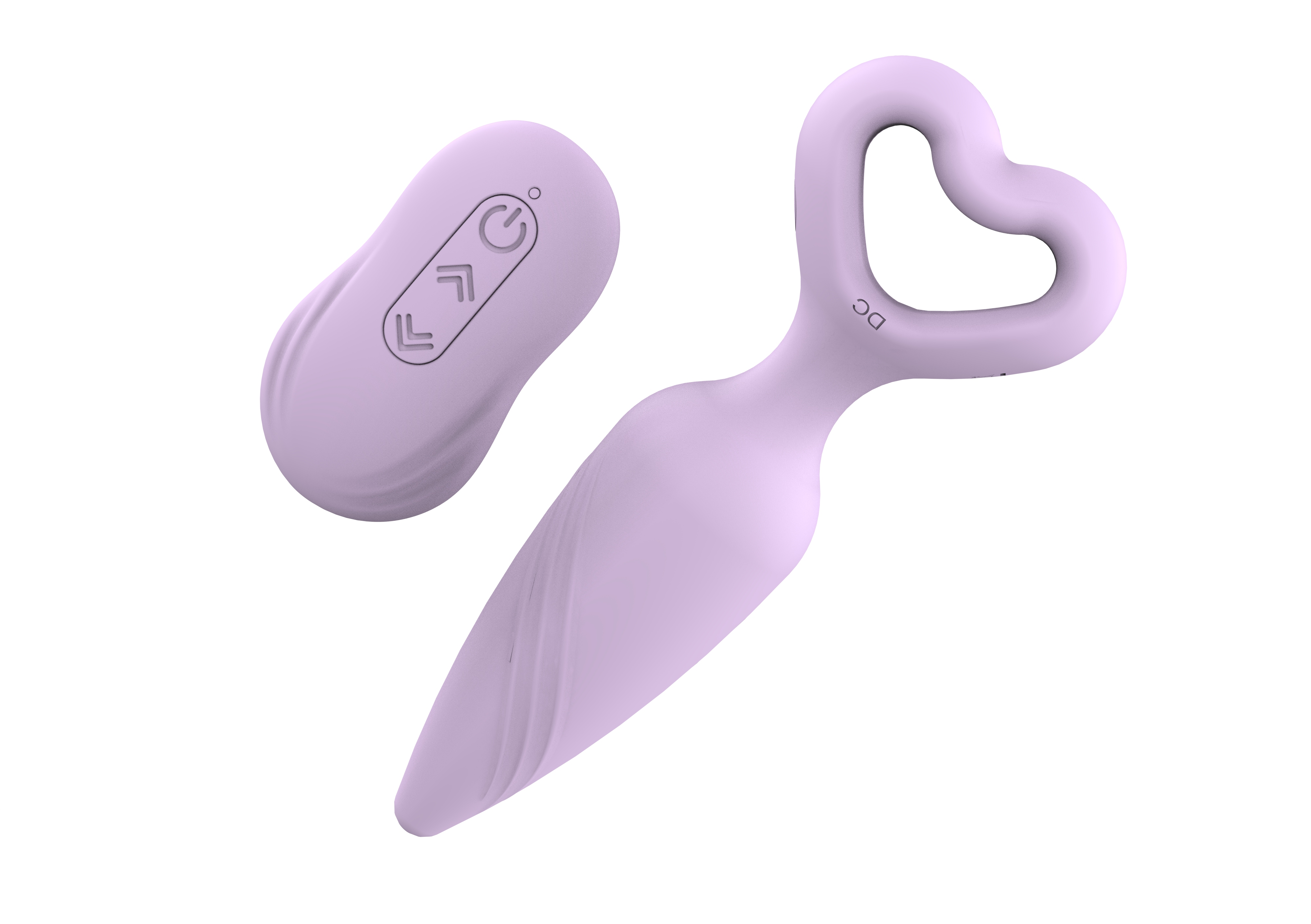 All-inclusive rubber boneless vibrator anal plug