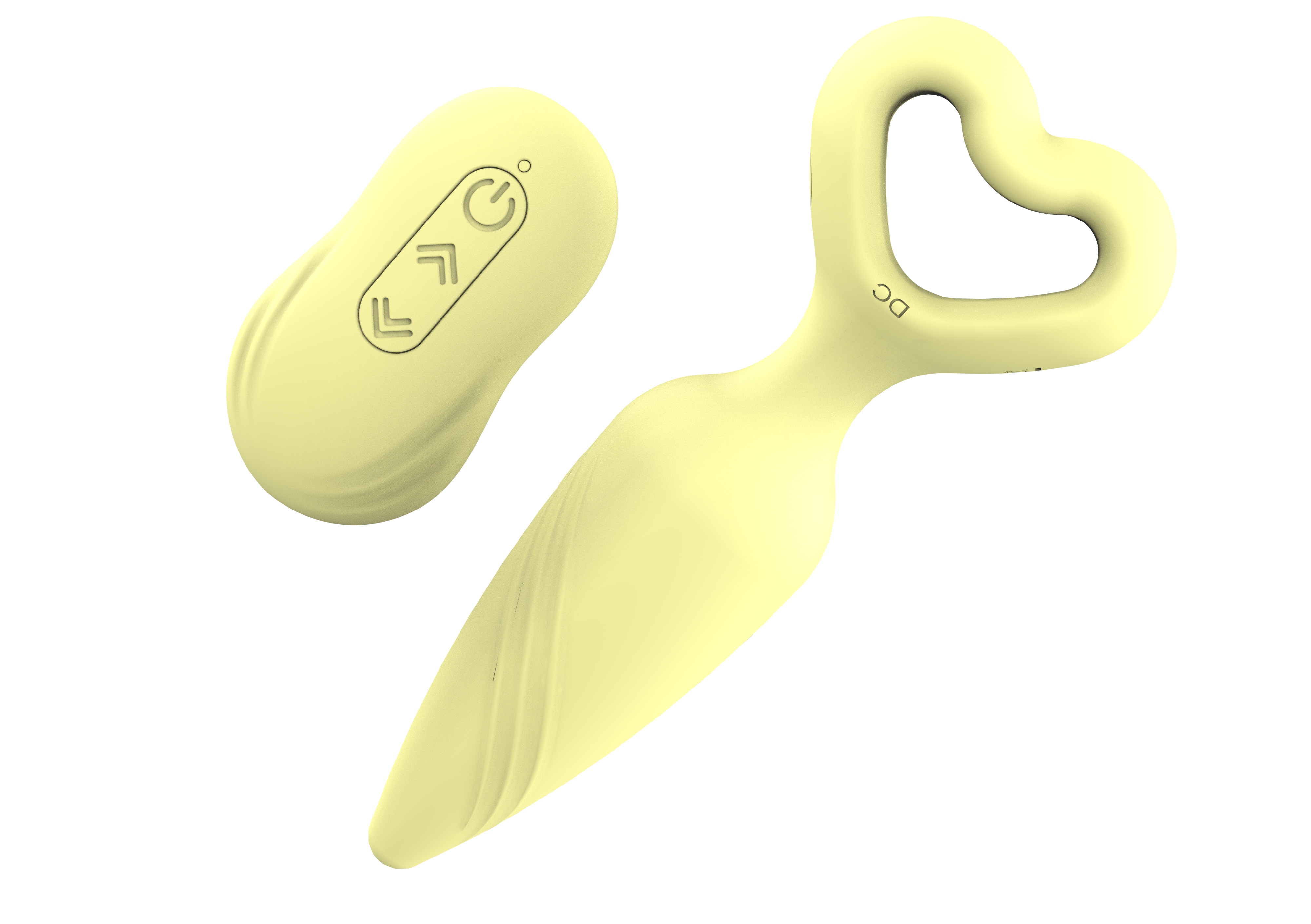 All-inclusive rubber boneless vibrator anal plug