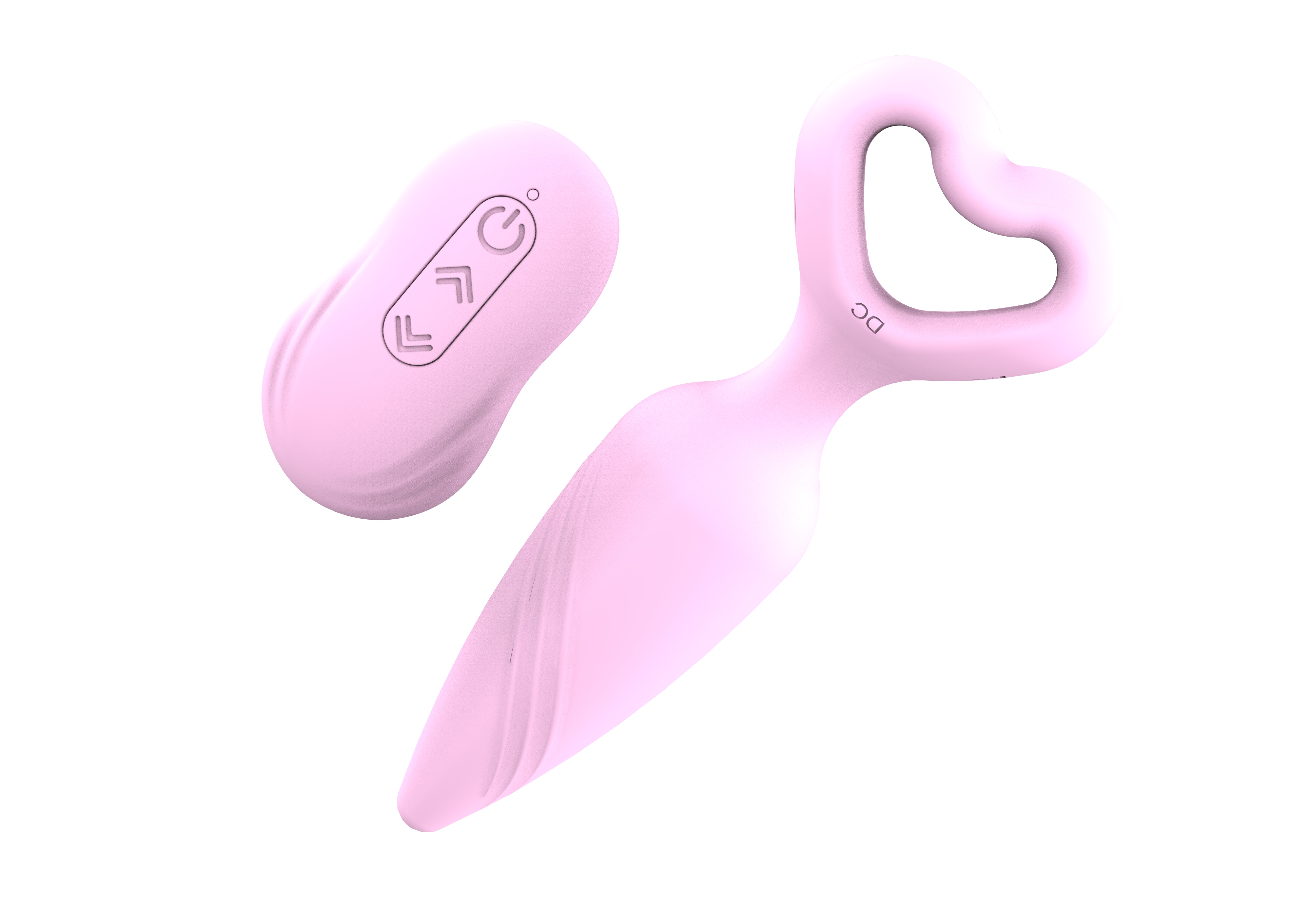 All-inclusive rubber boneless vibrator anal plug