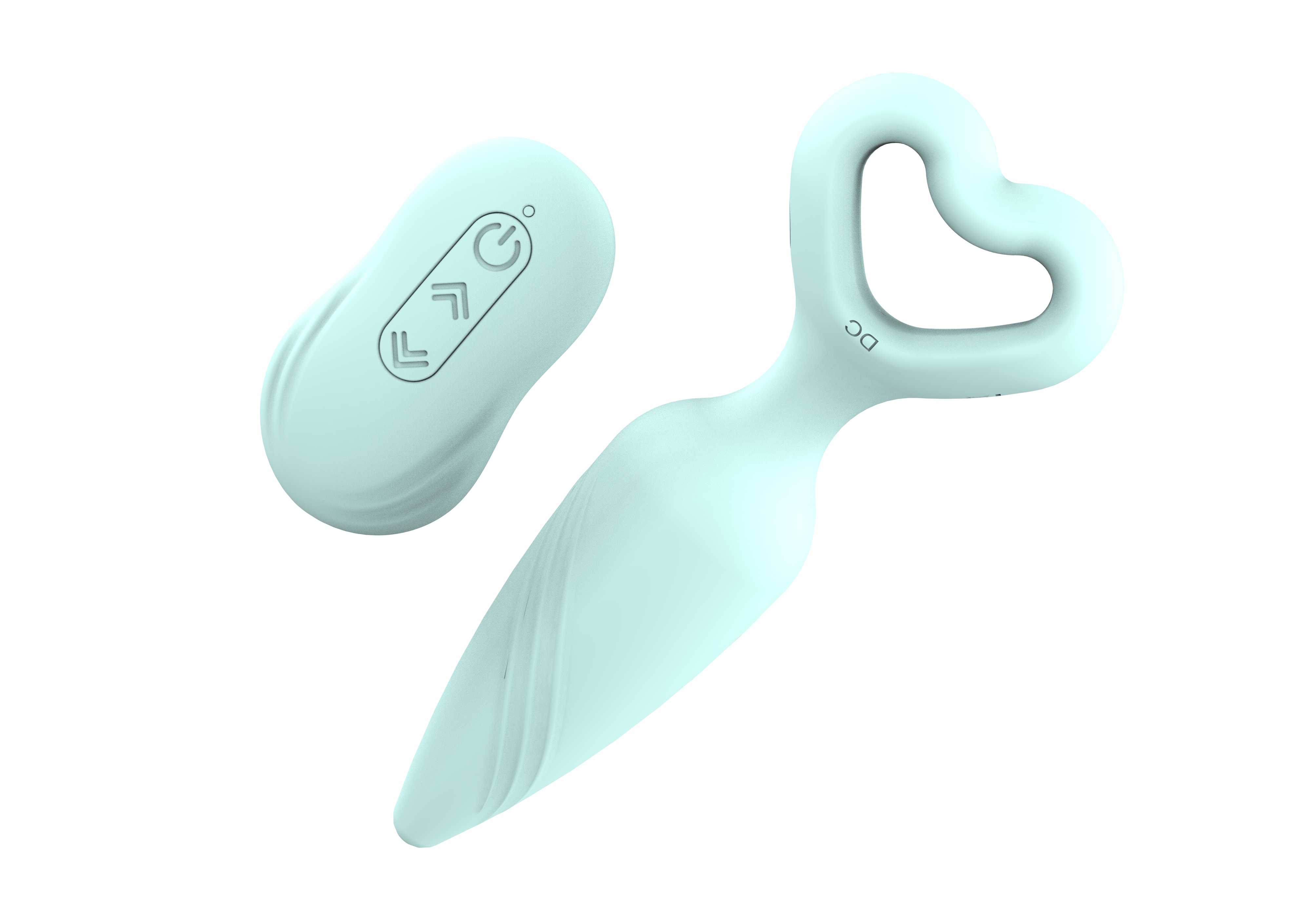 All-inclusive rubber boneless vibrator anal plug