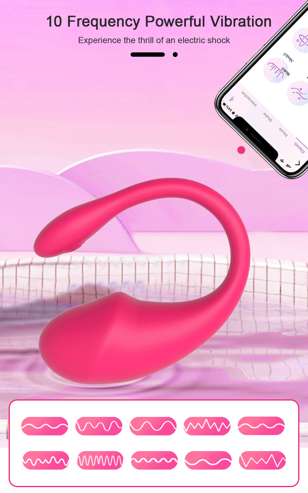 APP wireless vibrator remote control