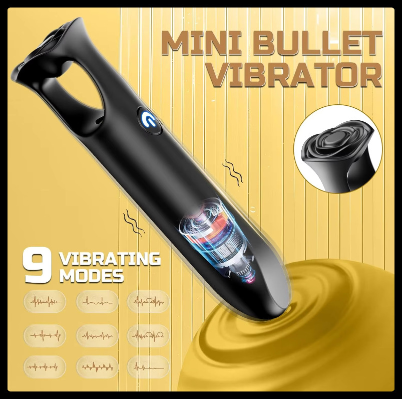 APP remote control bullet-shaped multi-frequency vibrator