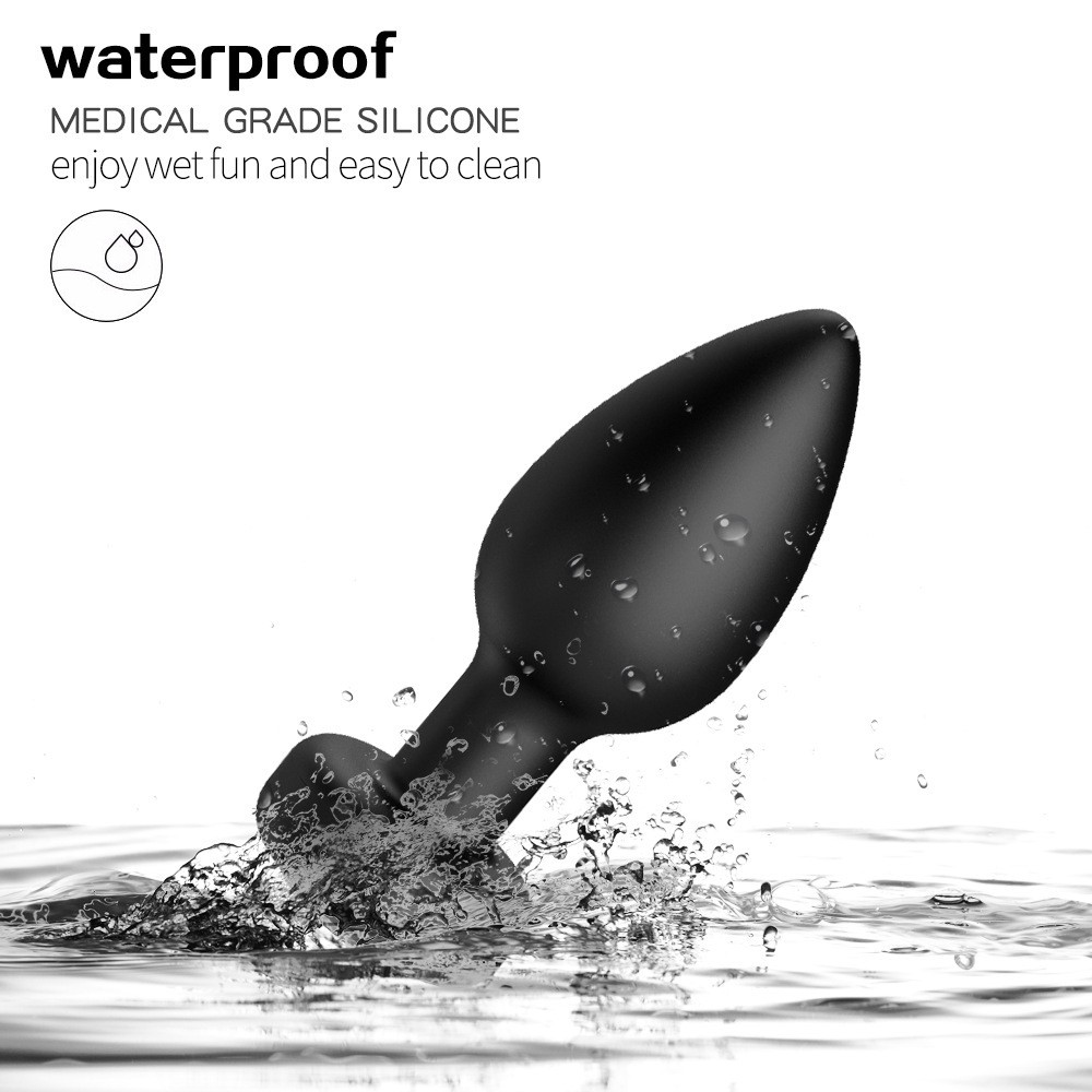 Remote-controlled anal plug