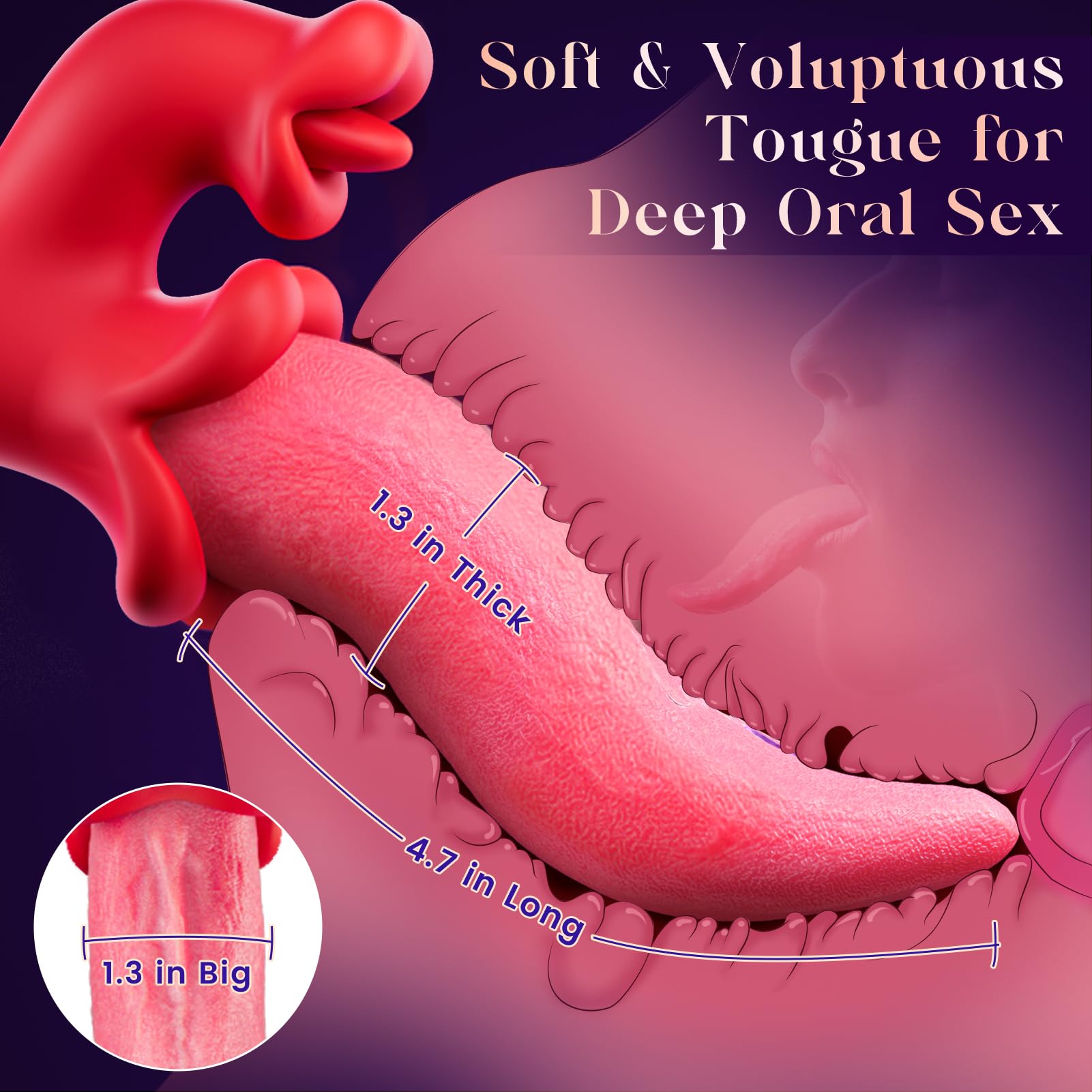 Vibrator Tongue